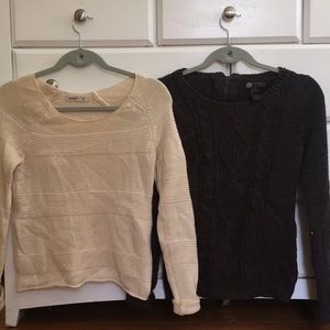 2 for 1 price. Quality neutral sweaters